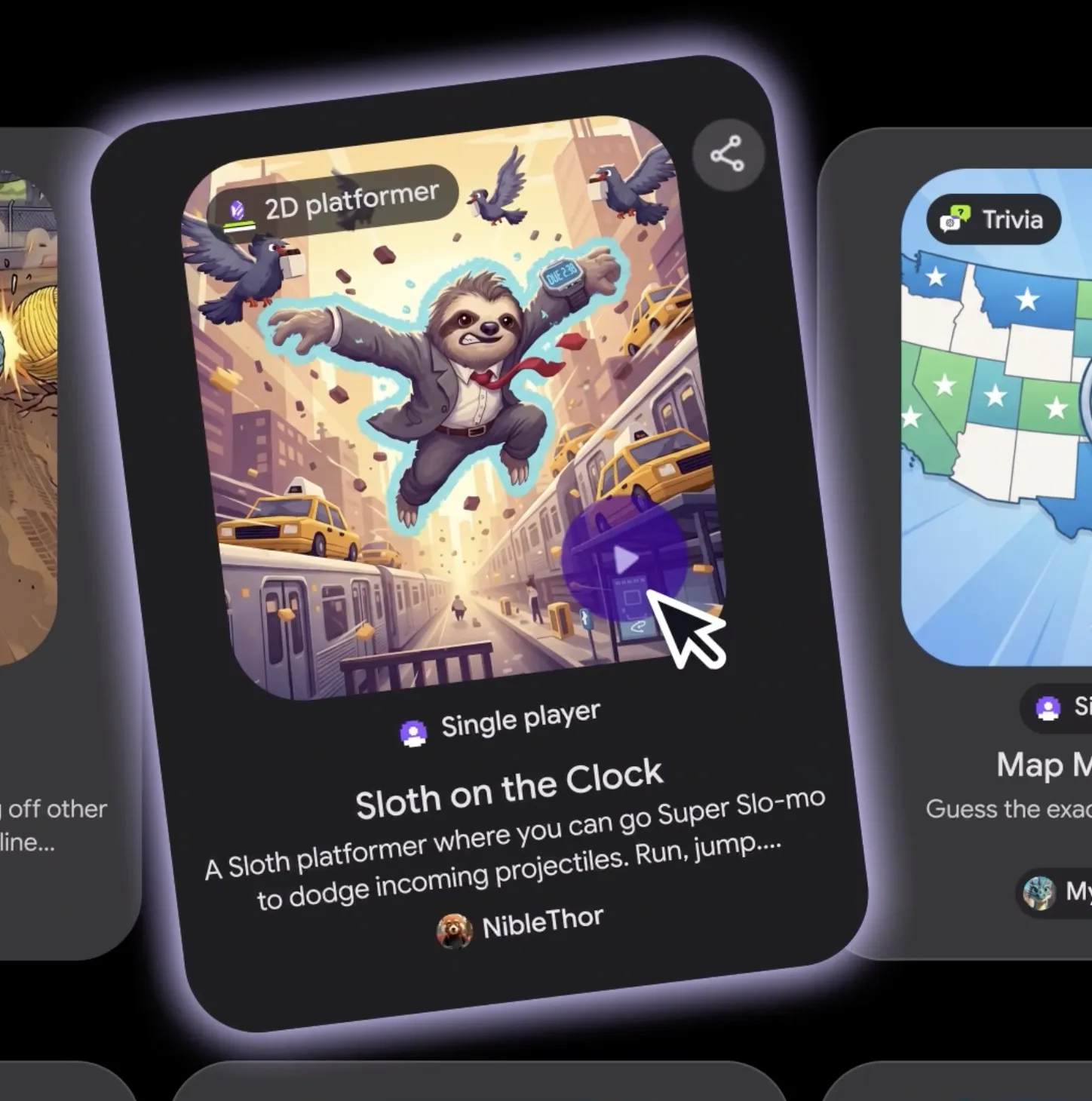 Google now lets you make games with AI